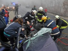 Жена загина в страшна катастрофа край "Ходжова чешма"
