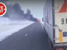 Истински ужас! Над 50 души са загинали при запалването на автобус