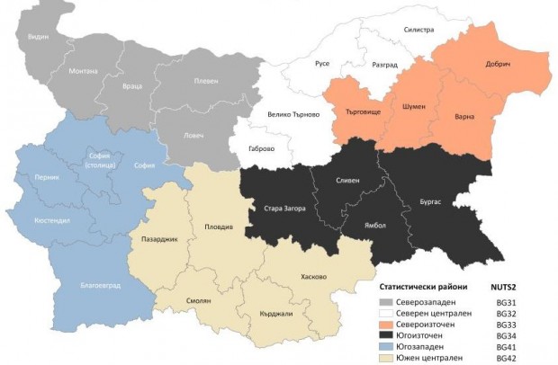 Картата на районите в България ще бъде преначертана Това съобщи