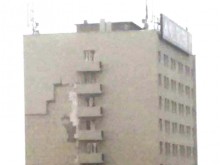 Вижте какво причини ураганът на бургаско общежитие