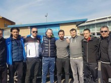 Треньор от Лаута се срещна с наставника на Еспаньол