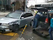Тежка катастрофа на печално известно кръстовище в Пловдив