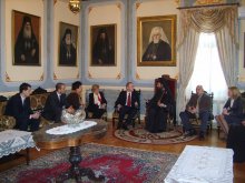 Митрополит Николай даде обяд в чест на президента на ЕНП Вилфред Мартенс