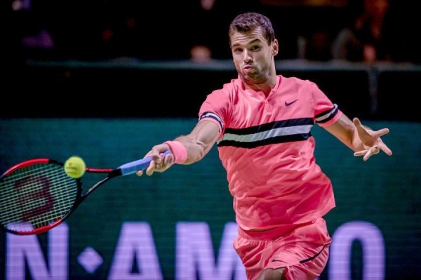 Григор Димитров няма спиране на тенис турнира в Ротердам Холандия
