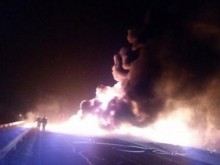 Зловещи снимки от ада на магистралата до Пловдив