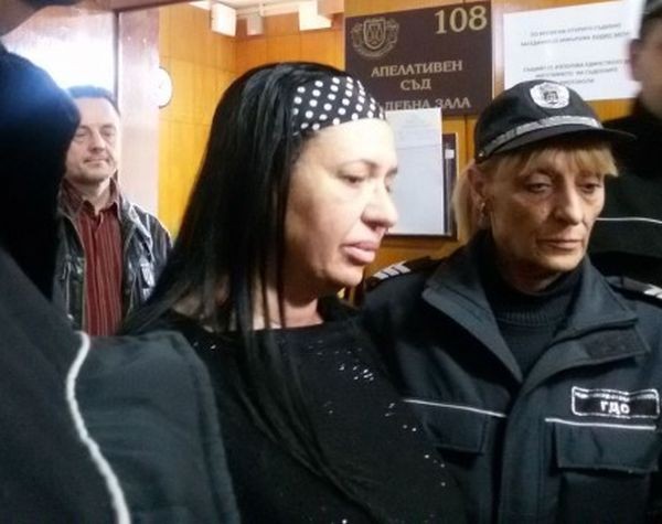 Анита Желева, която обжалва пред Варненския апелативен съд осъдителната присъда