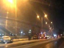 Верижна катастрофа с над 5 автомобила, има пострадали