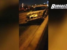 Вижте ужаса след мелето на надлез "Владимир Павлов"