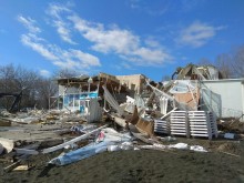 Вижте какво остана от култово заведение на брега на морето