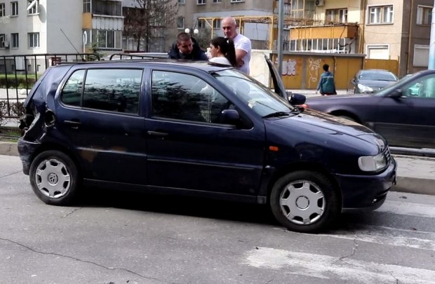 Поредна катастрофа стана в Пловдив днес предаде репортер на Plovdiv24 bg