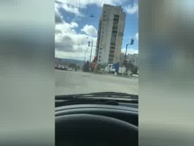 Светофар "полудя" на варненско кръстовище