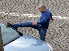 Грозен мутренски "правораздавателен" екшън на софийски булевард