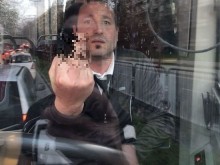 Брутални сцени на пловдивски булевард след засичане на пътя! (18+)