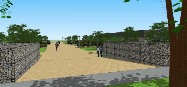 Строежът на най новия парк в Тракия е на път да