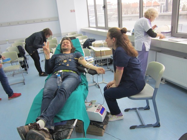 32 души дариха кръв по време на кръводарителската акция за