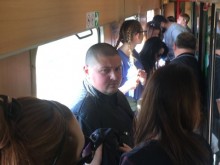 Кошмарно прибиране с влака Пловдив-Варна в последния почивен ден