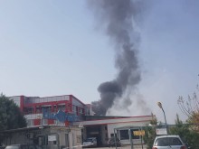 Пожар гори на Голямоконарско шосе