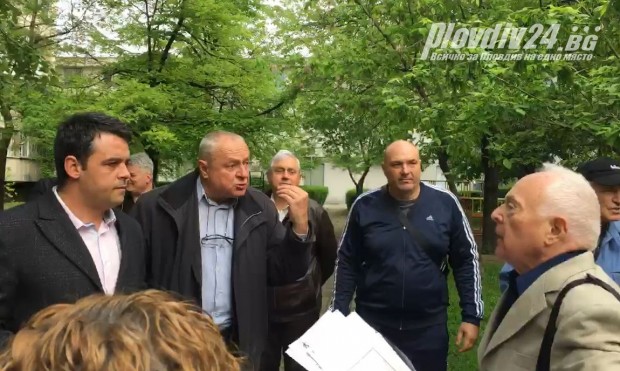 Страшен скандал се разрази днес в центъра на Пловдив, предаде