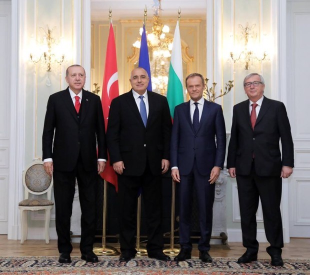 Президентът на Турция Реджеп Тайип Ердоган изрази благодарност към министър председателя