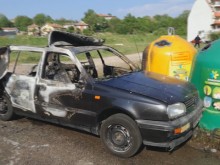 Газова бутилка на автомобил се взриви, гледката е страшна