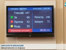 Депутатите се скараха заради парите и ваканцията си