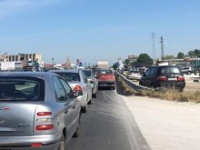 Катастрофа предизвика огромна тапа на изхода към Труд