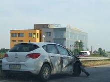Румънски камион направи голяма глупост на входа на Пловдив