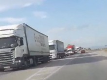 Огромно задръстване на Околовръстното