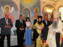 Митрополит Николай освети новия параклис на летище "Пловдив"