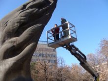 Паметникът на Съединението като нов за 3 март