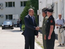 Президентът вече е в базата на военните в Крумово