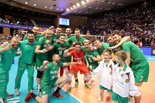 Мъжкият национален отбор на България изигра най-силния си мач във