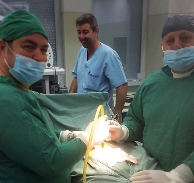 Рядка лапароскопска операция направи екипът на Клиниката по урология в