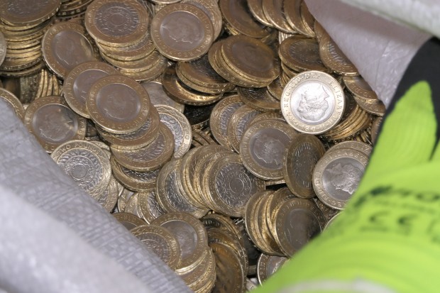 Цехът за фалшиви монети който разбиха от ГДБОП се намира