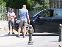Катастрофа в кръгово кръстовище на булевард "Васил Априлов"