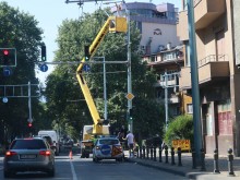Най-оживеният пловдивски булевард с ново осветление