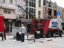 Приключи монтажът на първите подземни контейнери в Пловдив