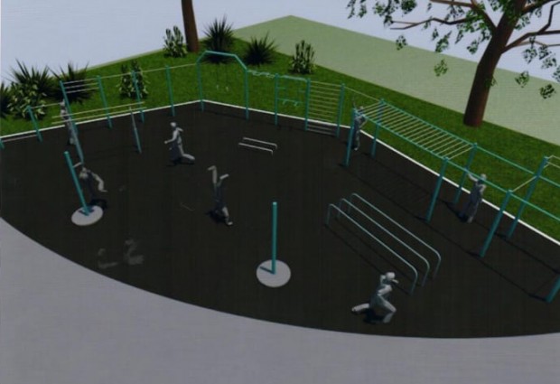Община Бургас да изгради спортна площадка на открито в парка
