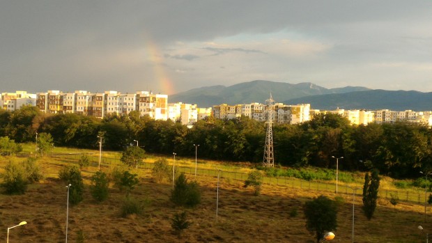 Пловдивчанин изпрати до Plovdiv24 bg красиви снимки след поройния дъжд който