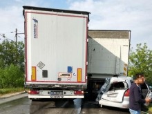 Катастрофа затвори Околовръстното