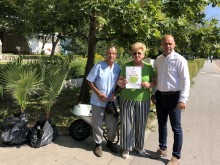 Поредно приказно кътче сътвориха живущи в "Тракия"