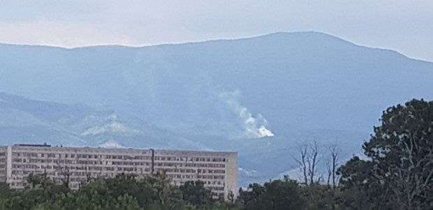 Голям пожар бушува край Марково. Това съобщи за читателите на