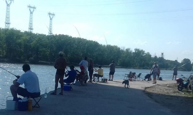 България Днес
Рибарско нашествие се наблюдава под Аспаруховия мост край Варна,