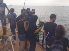 Разпръснаха част от праха на проф. Божидар Димитров над Созополския залив