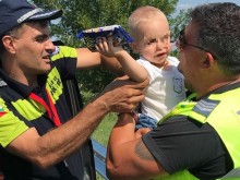 Пловдивски полицаи с изключително джентълменска постъпка на магистралата