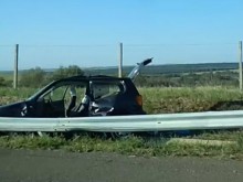 Катастрофа на "Тракия", двама в болница, страшна тапа