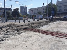 Тотално разкопаване заради ремонта на подлеза под Пощата