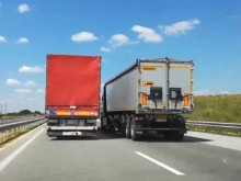 Шофьор засне тираджийска глупост