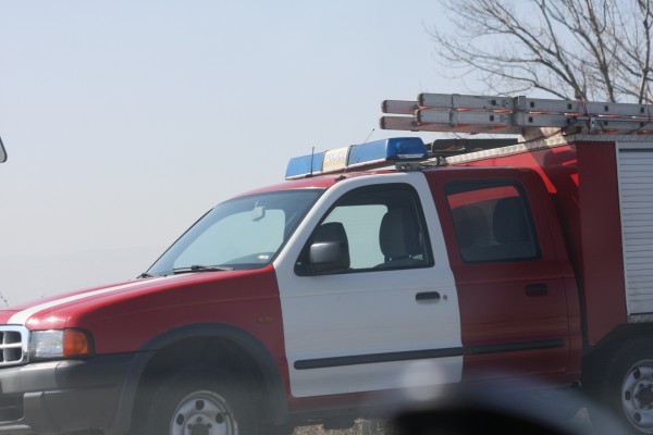 Тежък пътен инцидент с пожарна кола край Пловдив е станал