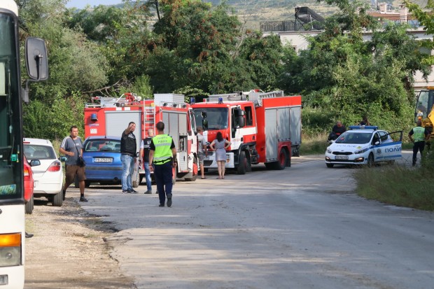 Местни жители заявиха пред репортер на Plovdiv24.bg, който е на